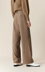 Asymmetical Waist Pants