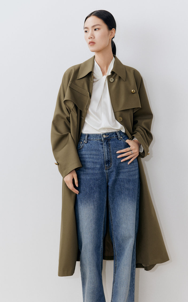 Single breasted Trench Coat