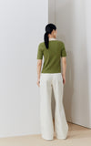 High Waist Bell Bottom Jeans