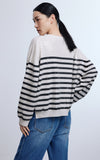 Shiny Stripe Sweater