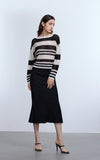 Pleated Layer Skirt